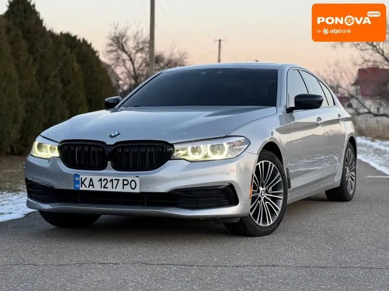 BMW 5 Series, 2019 р., Бензин, 143 тис. км, Седан, Сірий, Дніпро (Дніпропетровськ) AT-10409201 фото
