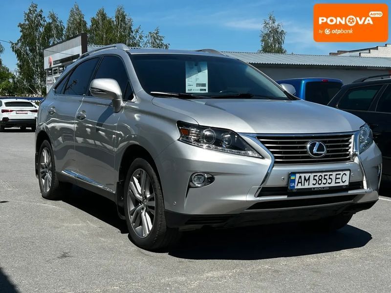 Lexus RX, 2014 р., Газ пропан-бутан / Бензин, 161 тис. км, Позашляховик / Кросовер, Сірий, Житомир AT-10417567 фото