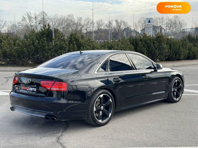 Audi S8, 2013, Бензин, 3.99 л., 217 тыс. км, Седан, Чорный, Киев 42633 фото