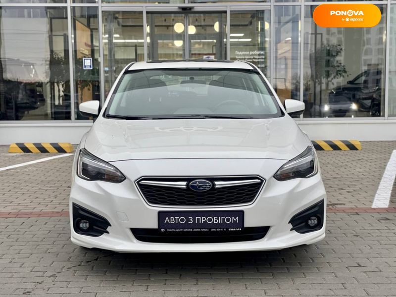 Subaru Impreza, 2018, Бензин, 2 л., 75 тис. км, Хетчбек, Білий, Чернігів 29760 фото