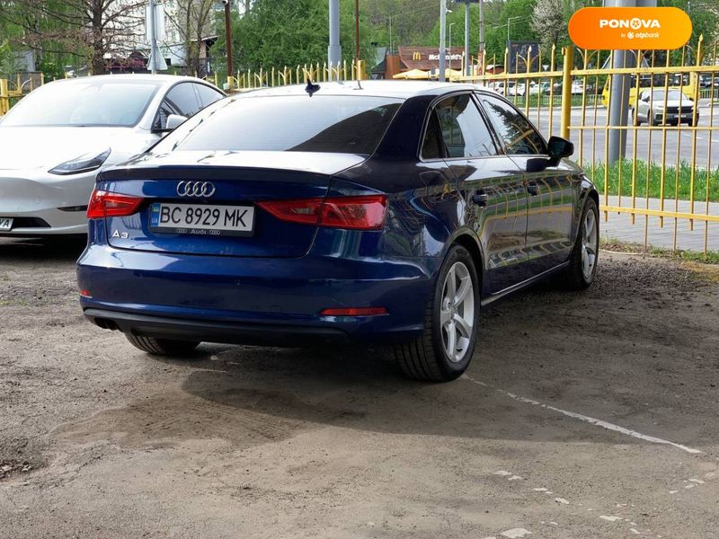 Audi A3, 2015, Бензин, 1.8 л., 115 тыс. км, Седан, Синий, Львов 36645 фото