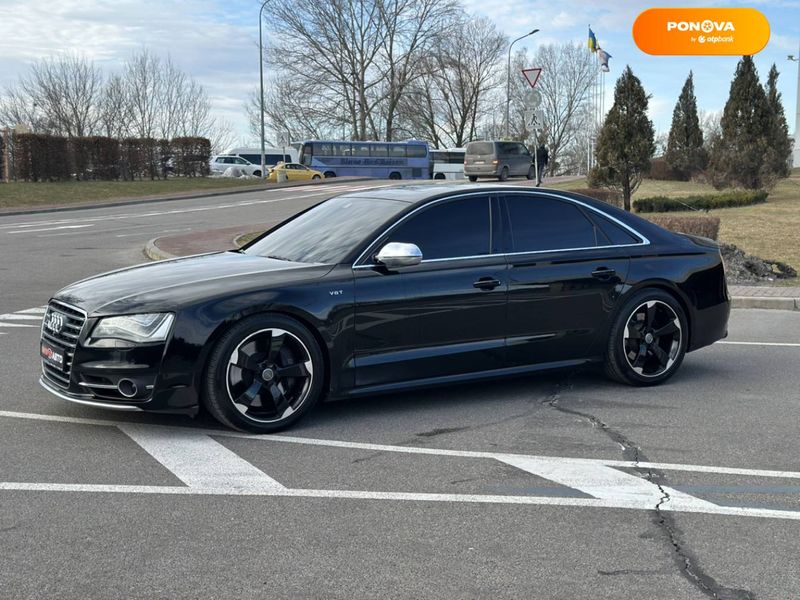 Audi S8, 2013, Бензин, 3.99 л., 217 тыс. км, Седан, Чорный, Киев 42633 фото