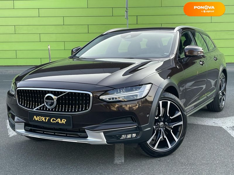 Volvo V90 Cross Country, 2017, Бензин, 1.97 л., 46 тыс. км, Универсал, Коричневый, Киев 128959 фото