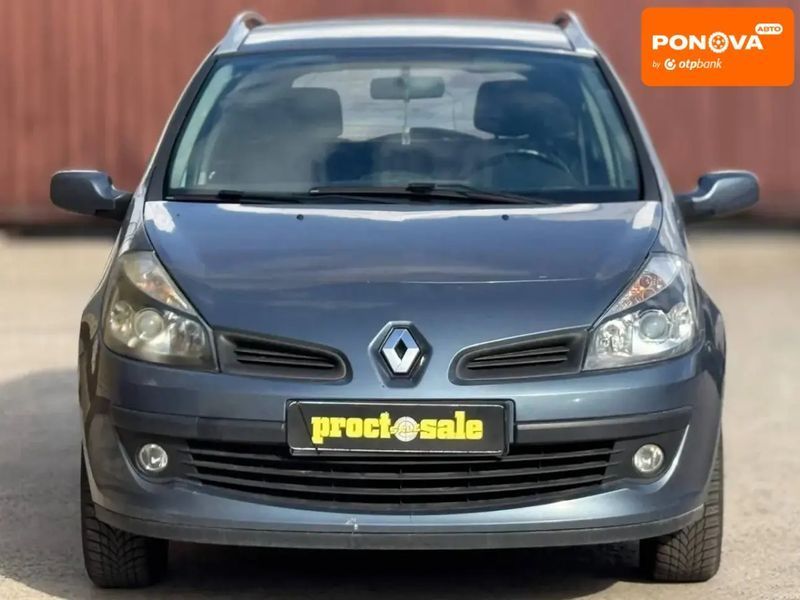 Renault Clio, 2008 р., Бензин, 300 тис. км, Універсал, Сірий, Дніпро (Дніпропетровськ) AT-10418618 фото