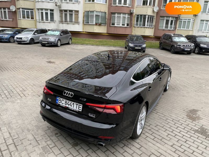 Audi A5 Sportback, 2017, Бензин, 1.98 л., 102 тыс. км, Лифтбек, Чорный, Львов Cars-Pr-67536 фото