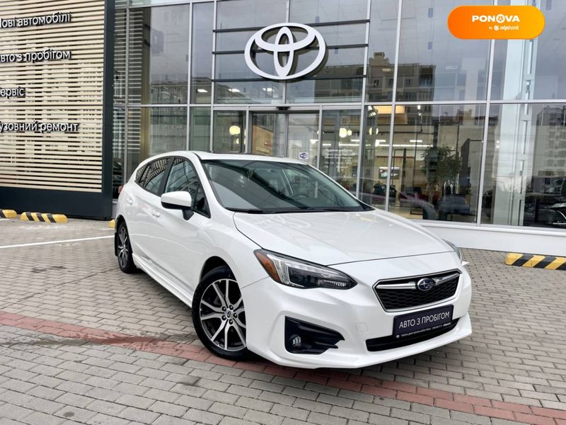 Subaru Impreza, 2018, Бензин, 2 л., 75 тыс. км, Хетчбек, Белый, Чернигов 29760 фото