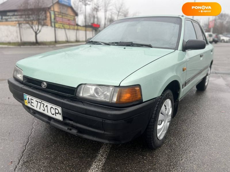 Mazda 323, 1993, Бензин, 1.32 л., 250 тыс. км, Седан, Зеленый, Днепр (Днепропетровск) 12327 фото