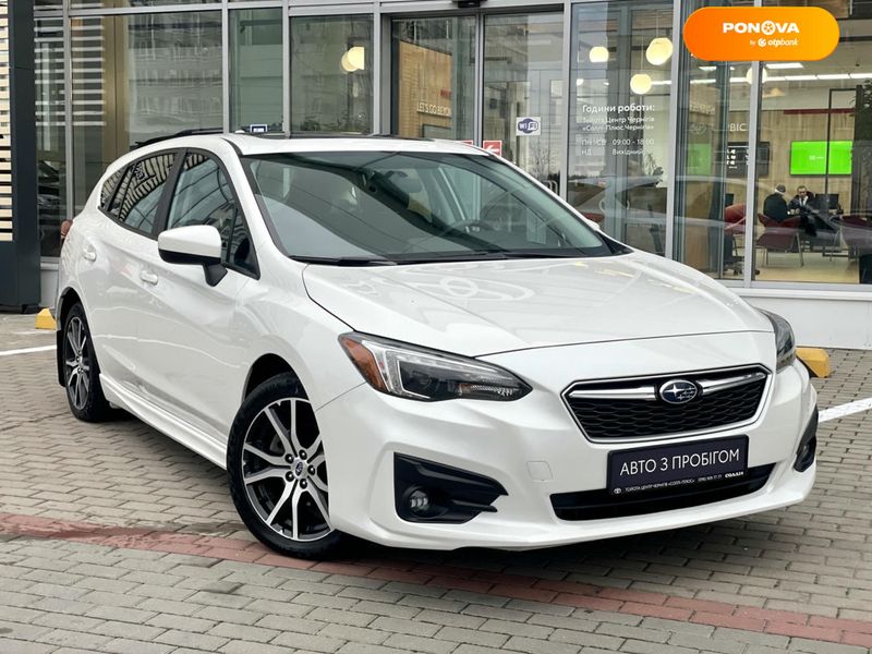 Subaru Impreza, 2018, Бензин, 2 л., 75 тис. км, Хетчбек, Білий, Чернігів 29760 фото