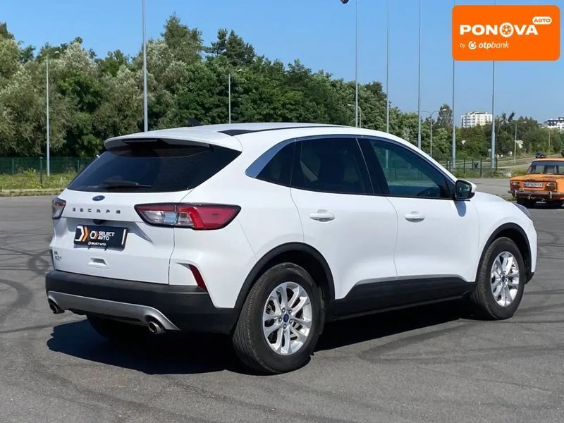 Ford Escape, 2020 р., Бензин, 56 тис. км, Позашляховик / Кросовер, Білий, Львів AT-10400376 фото