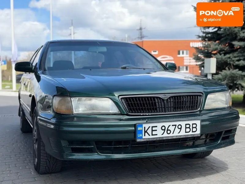 Nissan Maxima, 1998 г., Бензин, 331 тыс. км, Седан, Зеленый, Днепр (Днепропетровск) AT-10417632 фото