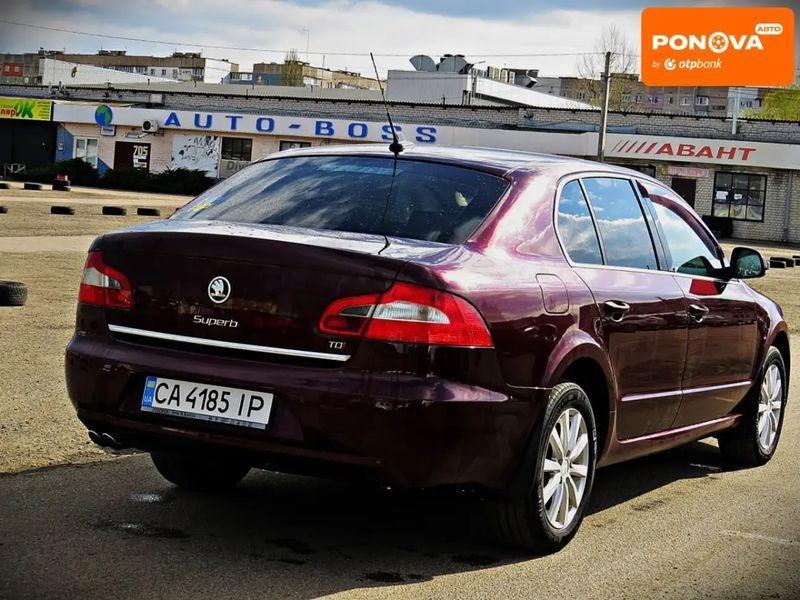Skoda Superb, 2008 р., Дизель, 318 тис. км, Седан, Червоний, Черкаси AT-10415726 фото
