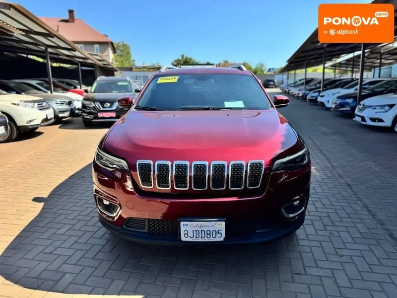 Jeep Cherokee, 2019 р., Бензин, 69 тис. км, Позашляховик / Кросовер, Червоний, Кривий Ріг AT-10399460 фото
