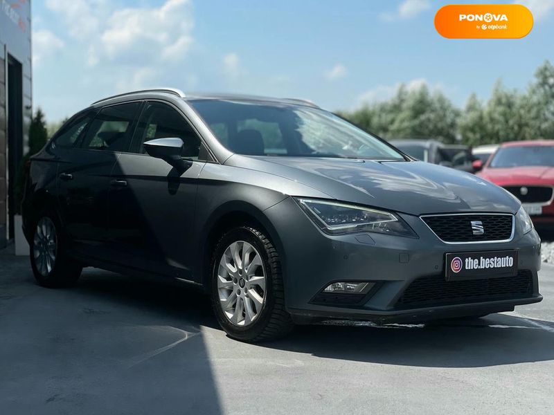 SEAT Leon, 2016, Дизель, 1.6 л., 299 тыс. км, Универсал, Серый, Ровно 109100 фото