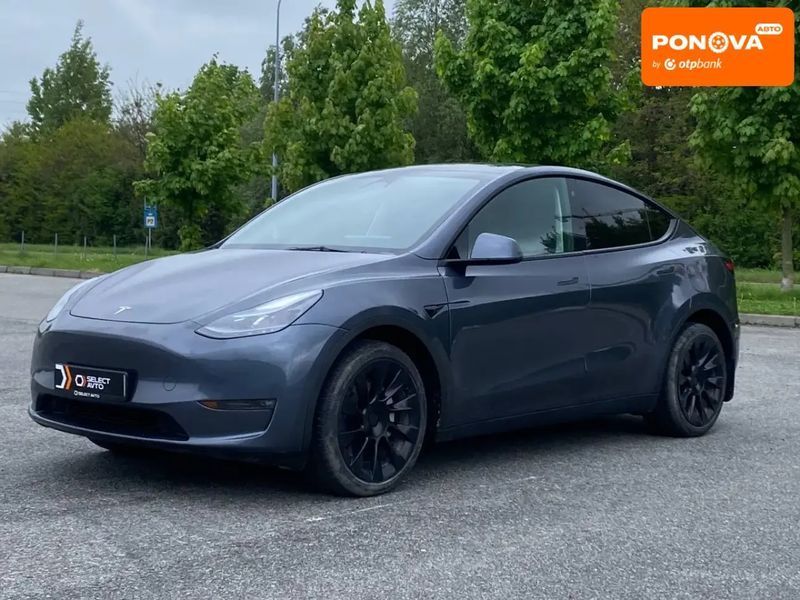 Tesla Model Y, 2023 р., Електро, 9 тис. км, Позашляховик / Кросовер, Сірий, Львів AT-10400612 фото