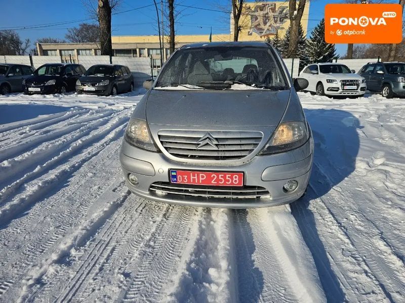 Citroen C3, 2005 р., Бензин, 180 тис. км, Хетчбек, Сірий, Кам'янське (Дніпродзержинськ) AT-10407342 фото