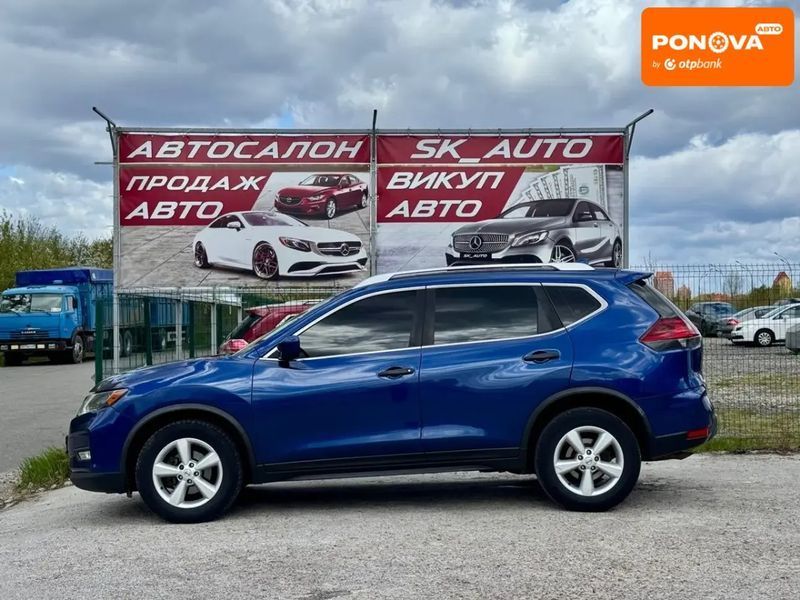 Nissan Rogue, 2017 г., Газ метан / Бензин, 140 тыс. км, Внедорожник / Кроссовер, Синий, Киев AT-10416231 фото