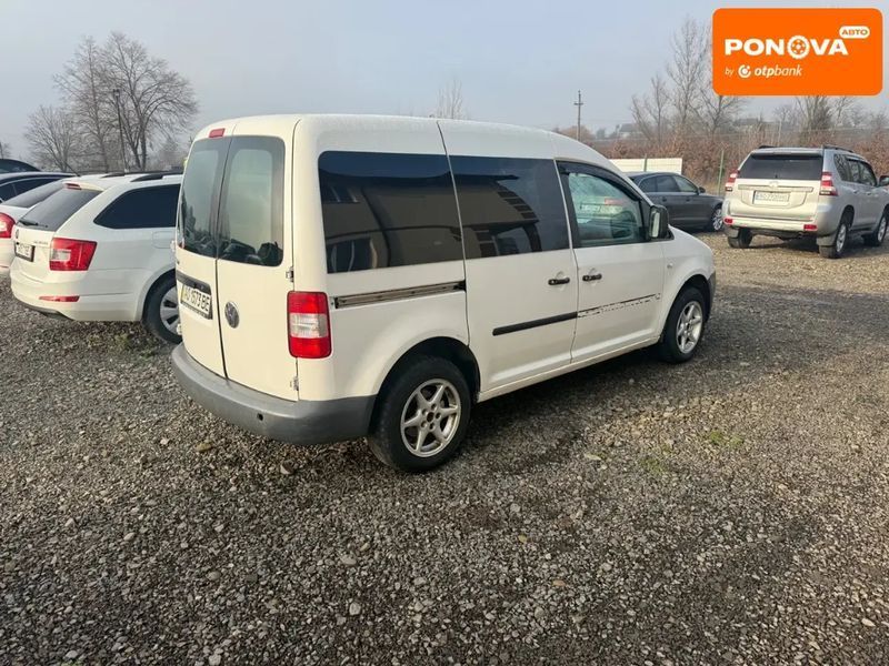 Volkswagen Caddy, 2005 г., Дизель, 230 тыс. км, Универсал, Белый, Тячев AT-10406473 фото
