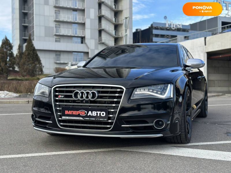 Audi S8, 2013, Бензин, 3.99 л., 217 тыс. км, Седан, Чорный, Киев 42633 фото