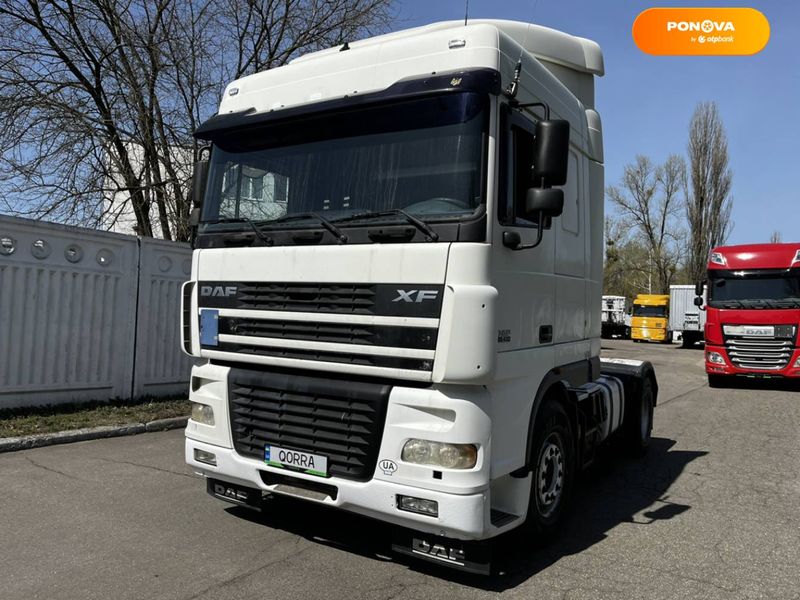 DAF XF 95, 2004, Дизель, 1200 тыс. км, Тягач, Белый, Киев 40121 фото