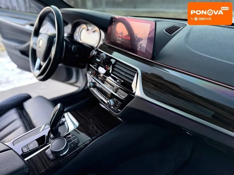 BMW 5 Series, 2019 р., Бензин, 143 тис. км, Седан, Сірий, Дніпро (Дніпропетровськ) AT-10409201 фото