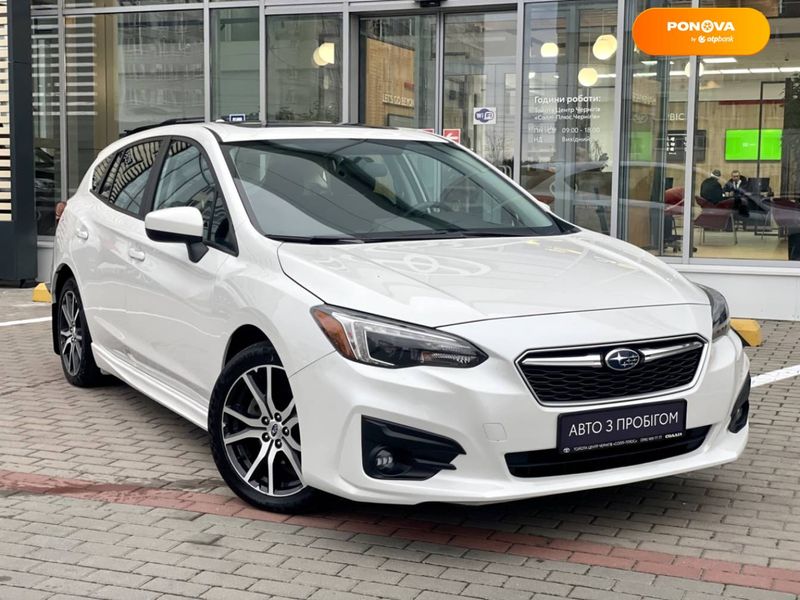 Subaru Impreza, 2018, Бензин, 2 л., 75 тыс. км, Хетчбек, Белый, Чернигов 29760 фото