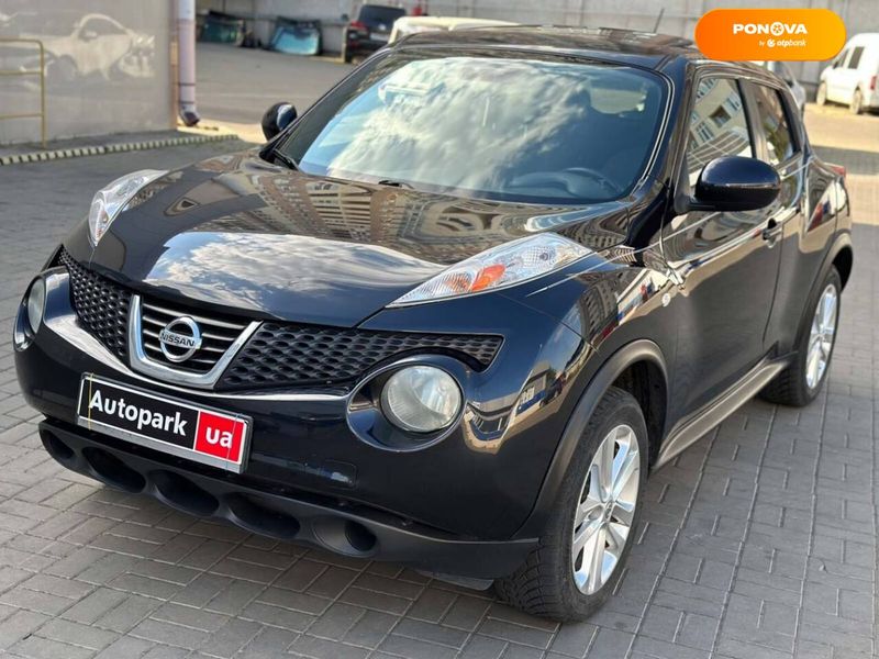 Nissan Juke, 2012, Бензин, 1.6 л., 155 тис. км, Позашляховик / Кросовер, Чорний, Одеса 102219 фото