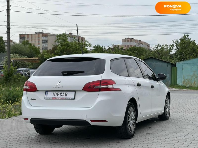 Peugeot 308, 2017, Дизель, 1.6 л., 214 тыс. км, Универсал, Белый, Хмельницкий Cars-Pr-63454 фото