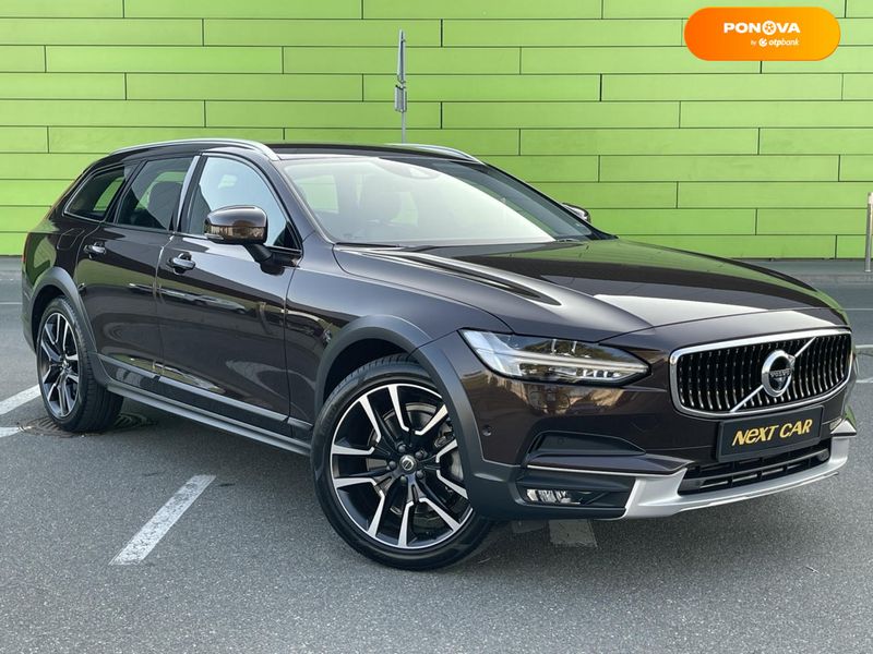 Volvo V90 Cross Country, 2017, Бензин, 1.97 л., 46 тыс. км, Универсал, Коричневый, Киев 128959 фото