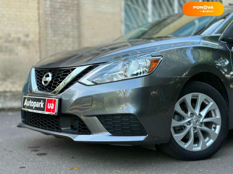 Nissan Sentra, 2019, Бензин, 1.8 л., 130 тис. км, Седан, Сірий, Київ 110795 фото