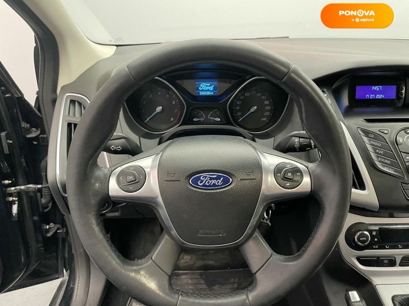 Ford Focus, 2011, Бензин, 1.6 л., 160 тыс. км, Седан, Чорный, Киев 110829 фото