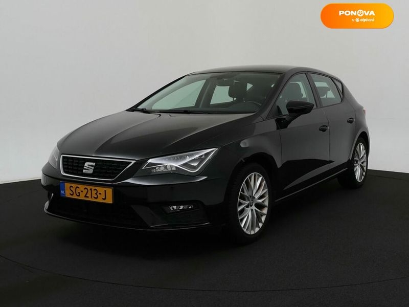 SEAT Leon, 2017, Бензин, 1.2 л., 129 тыс. км, Хетчбек, Чорный, Луцк Cars-EU-US-KR-110350 фото