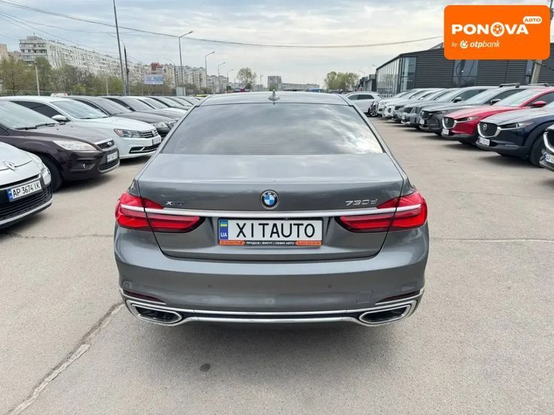 BMW 7 Series, 2016 г., Дизель, 180 тыс. км, Седан, Серый, Запорожье AT-10416171 фото