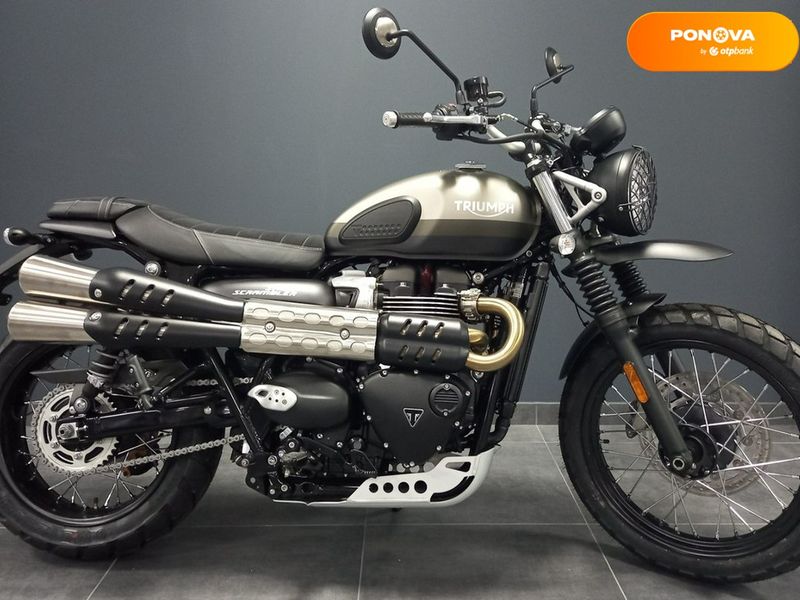 Новый Triumph Street Scrambler, 2023, Бензин, 900 см3, Мотоцикл, Киев new-moto-106327 фото