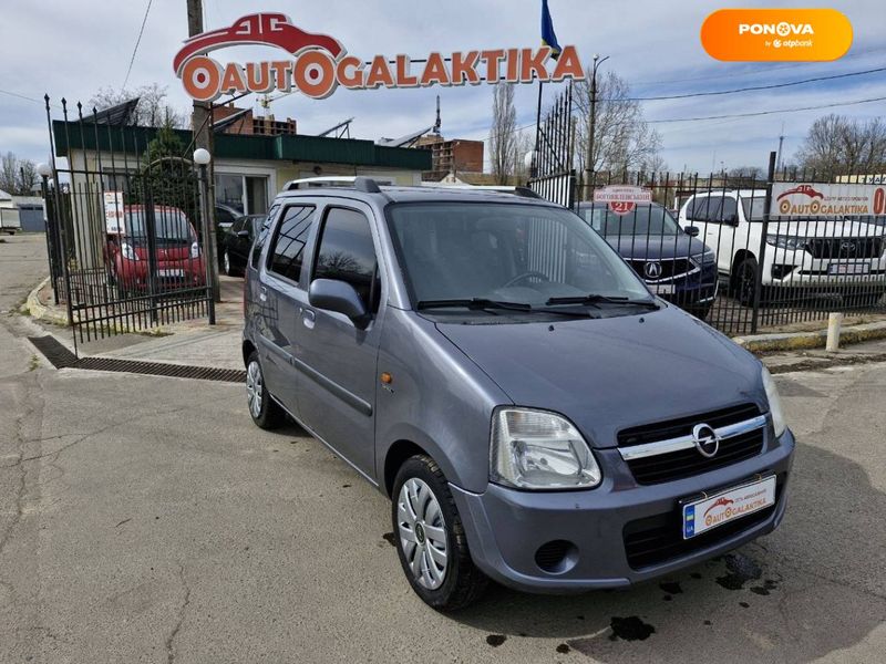 Opel Agila, 2007, Бензин, 1.2 л., 247 тис. км, Мікровен, Сірий, Миколаїв 32710 фото