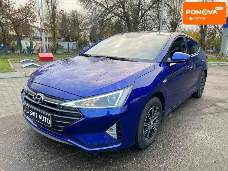 Hyundai Elantra, 2019 г., Бензин, 69 тыс. км, Седан, Синий, Николаев AT-10404867 фото