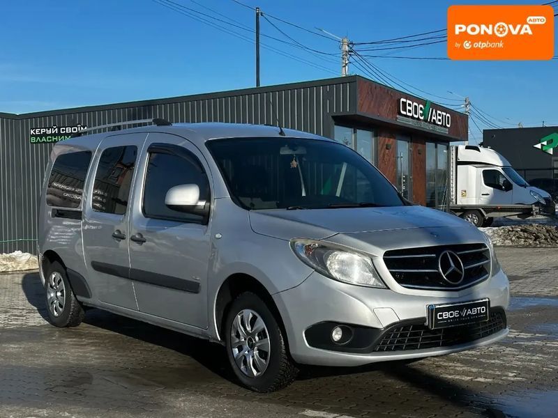 Mercedes-Benz Citan, 2014 г., Дизель, 245 тыс. км, Минивен, Серый, Солонка AT-10409660 фото