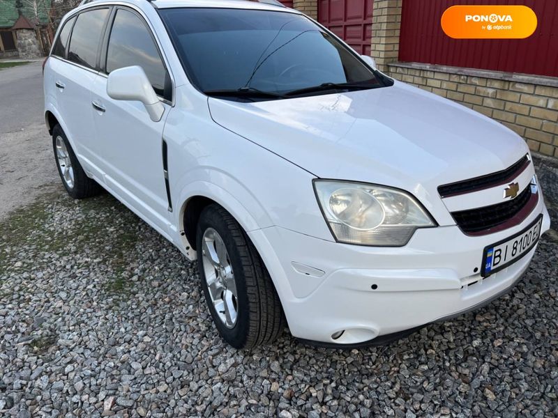 Chevrolet Captiva, 2014, Бензин, 2.38 л., 240 тис. км, Позашляховик / Кросовер, Білий, Полтава Cars-Pr-69014 фото