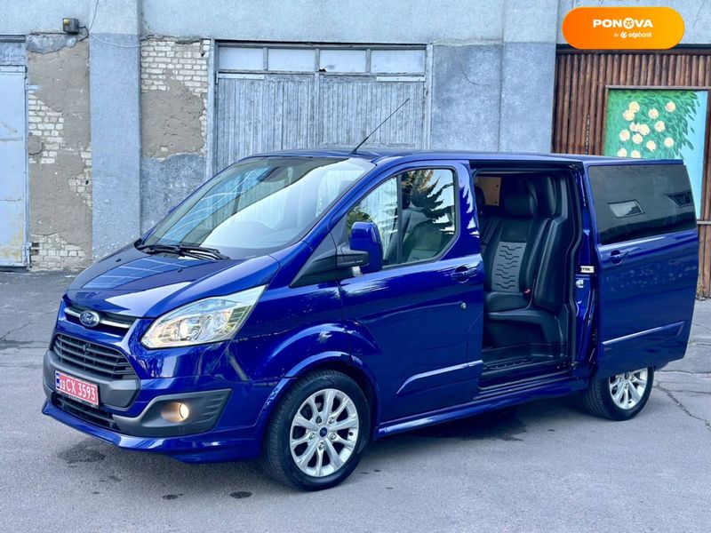 Ford Transit Custom, 2015, Дизель, 2.2 л., 274 тыс. км, Минивен, Синий, Ровно Cars-Pr-56363 фото