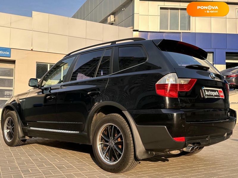 BMW X3, 2007, Бензин, 2.5 л., 206 тыс. км, Внедорожник / Кроссовер, Чорный, Одесса 110886 фото