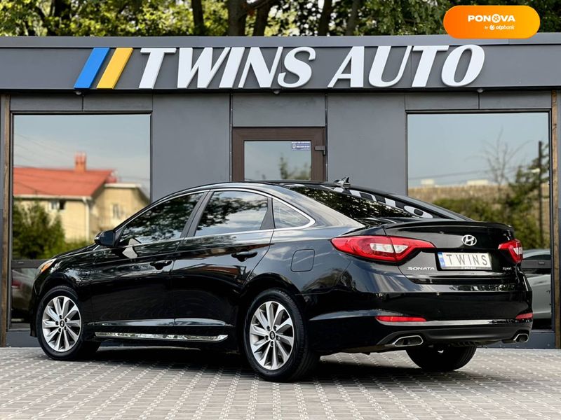 Hyundai Sonata, 2017, Бензин, 2.4 л., 134 тис. км, Седан, Чорний, Одеса 110085 фото