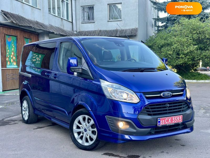 Ford Transit Custom, 2015, Дизель, 2.2 л., 274 тыс. км, Минивен, Синий, Ровно Cars-Pr-56363 фото