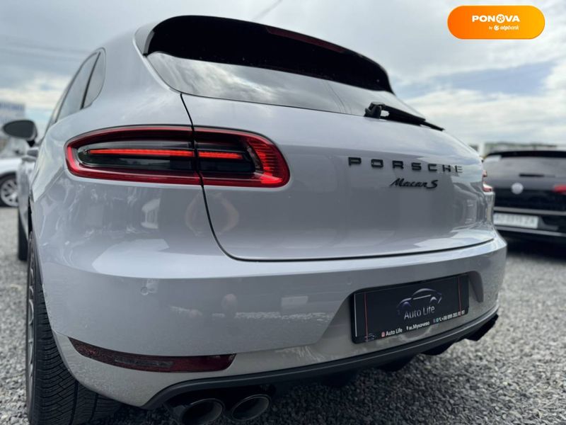 Porsche Macan, 2015, Бензин, 3 л., 137 тис. км, Позашляховик / Кросовер, Сірий, Мукачево 52732 фото