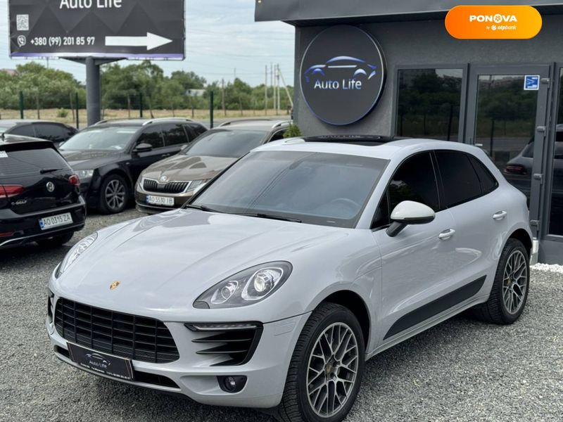 Porsche Macan, 2015, Бензин, 3 л., 137 тис. км, Позашляховик / Кросовер, Сірий, Мукачево 52732 фото