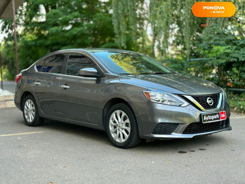 Nissan Sentra, 2019, Бензин, 1.8 л., 130 тис. км, Седан, Сірий, Київ 110795 фото