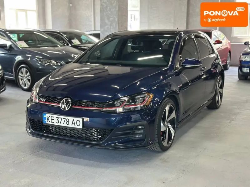 Volkswagen Golf, 2018 р., Бензин, 115 тис. км, Хетчбек, Синій, Кам'янське (Дніпродзержинськ) AT-10400273 фото