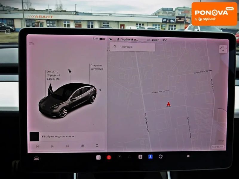 Tesla Model 3, 2019 р., Електро, 89 тис. км, Седан, Сірий, Черкаси AT-10418389 фото