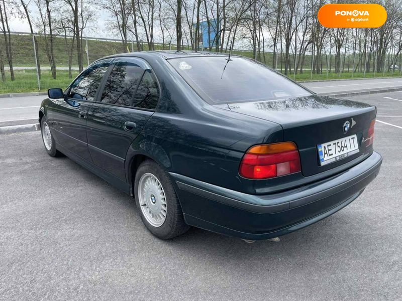 BMW 5 Series, 1997, Бензин, 205 тыс. км, Седан, Зеленый, Днепр (Днепропетровск) 37152 фото