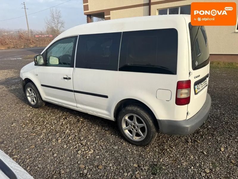 Volkswagen Caddy, 2005 г., Дизель, 230 тыс. км, Универсал, Белый, Тячев AT-10406473 фото