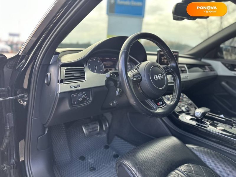 Audi S8, 2013, Бензин, 3.99 л., 217 тыс. км, Седан, Чорный, Киев 42633 фото