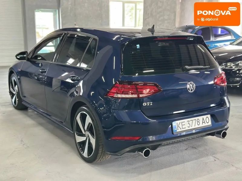 Volkswagen Golf, 2018 р., Бензин, 115 тис. км, Хетчбек, Синій, Кам'янське (Дніпродзержинськ) AT-10400273 фото